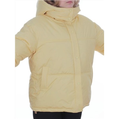 S24-292 YELLOW Куртка зимняя женская (150 гр. холлофайбер)