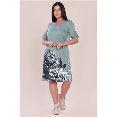 Женское платье California Love 453 / Олива