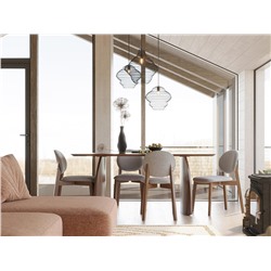 Светильник подвесной Vinger, Ø45х50 см, темно-серый