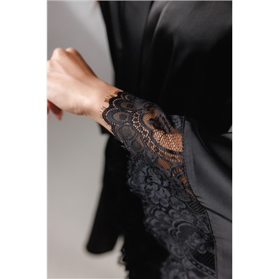 D0119 ЧЕРНЫЙ ХАЛАТ02096464931