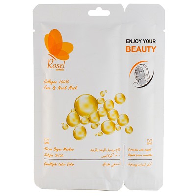 Маска + крем для лица Rosel Cosmetics Face Mask Collagen 100% 36 + 6 g