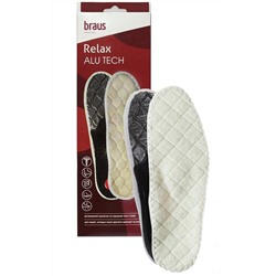 Braus стельки Relax Alu Tech с жестким супинатором р.35-36