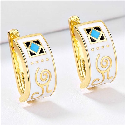 Серьги с английским замком арт. 22 7698 (id 288008)