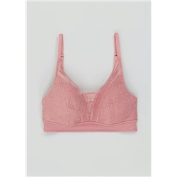 Longline Lace Non Wired Bra