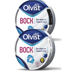 OLVIST Воск д/обуви ЧЕРНЫЙ  100 мл