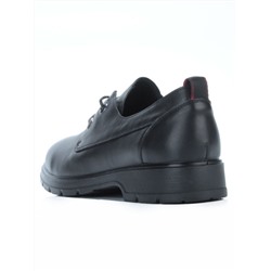 03-5077 BLACK Полуботинки женские (натуральная кожа)