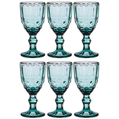 НАБОР РЮМОК "СЕРПЕНТИНА" ИЗ 6ШТ. СЕРИЯ "MUZA COLOR" 50МЛ. / В=10,5 СМ (КОР=16НАБ.)