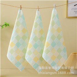 Gauze scarf, double-layer soft eating bib, wholesale