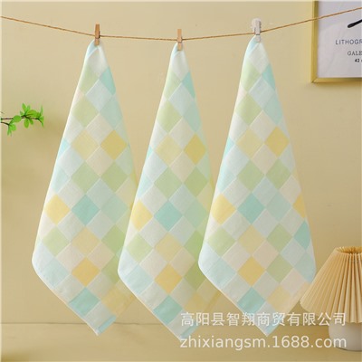 Gauze scarf, double-layer soft eating bib, wholesale