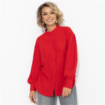 Рубашка с акцентной спинкой и сборками, Невозможно оторваться