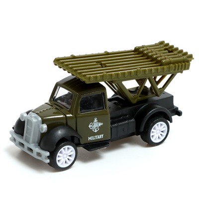 Машина металлическая «Армия», инерция, 1:64, МИКС