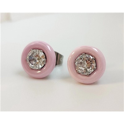 Серьги с керамикой