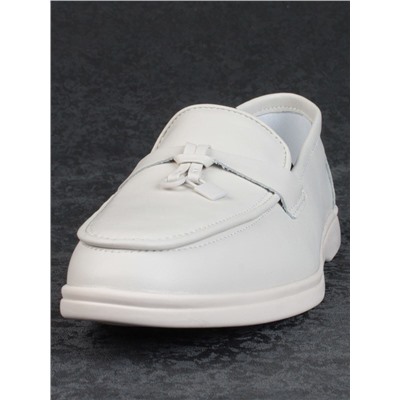03-B416-2 LT. BEIGE Лоферы женские (натуральная кожа)