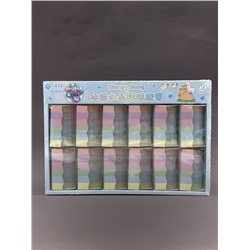 Набор декоративного скотча 6 шт. "Rainbow capybara", mix, шоу-бокс 12 шт.