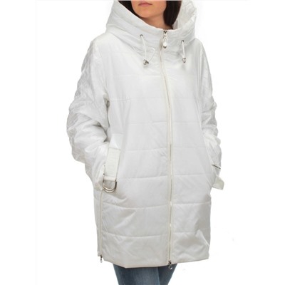 BM-81 WHITE  Куртка демисезонная женская (100 гр. синтепон)