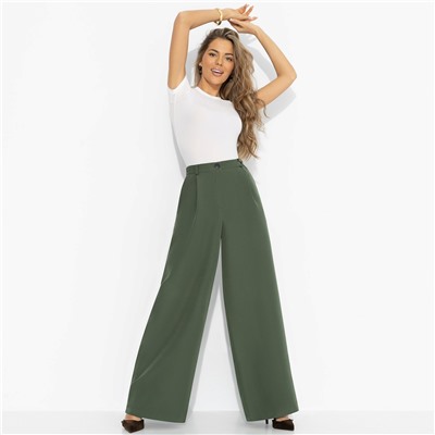 Брюки, в которых удобно весь день, Легкой походкой (хаки)