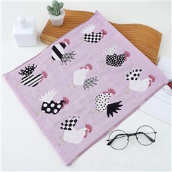 Towel, gauze square quick dry scarf, 34*40cm