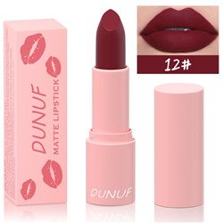 Матовая помада DUNUF Matte Lipstick 12