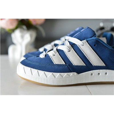 Adidas Adimatic Atmos Blue из натуральной замши