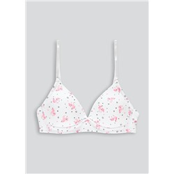 Girls Unicorn Print Moulded First Bra (28AA-34A)