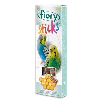 Лакомство FIORY Sticks для попугаев, с медом, 2х30 г.