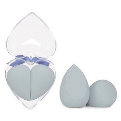 Спонж для макияжа O.TWO.O Puff серый (2 шт.)