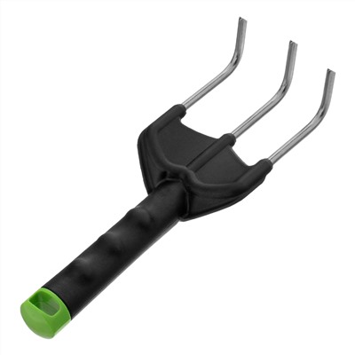 Рыхлитель 3 - зубый, 85х245 мм, стальной, полипропиленовая рукоятка, BASE Palisad