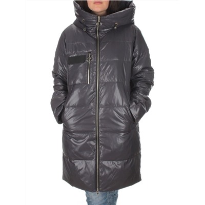 S21121 DK.GRAY Куртка зимняя женская (150 гр. холлофайбера)