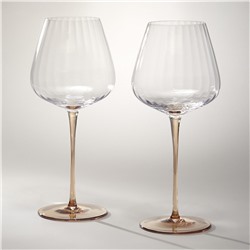 НАБОР БОКАЛОВ ДЛЯ ВИНА ИЗ 2-Х ШТУК "J'ADORE" 600 МЛ