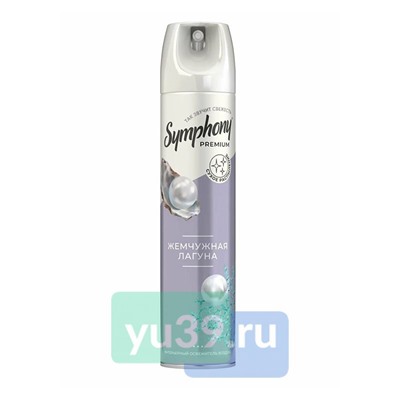 Освежитель воздуха-аэрозоль Symphony Premium Жемчужная лагуна 300 мл