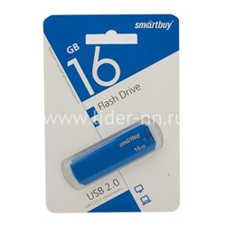 USB Flash 16GB SmartBuy CLUE синий 2.0