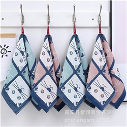 Gauze towel, children's cute scarf, wholesale