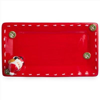 БЛЮДО СЕРВИРОВОЧНОЕ КОЛЛЕКЦИЯ "CHRISTMAS GIFT" 24*13,5*9,5 СМ