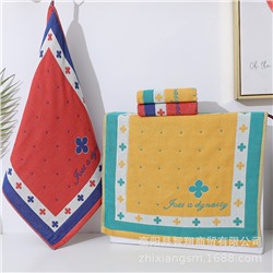 Towels New Britney Gauze Square Scarf Korea Soft Absorbent Kitchen Hand-Wearing Turban Factory Price Wholesale
