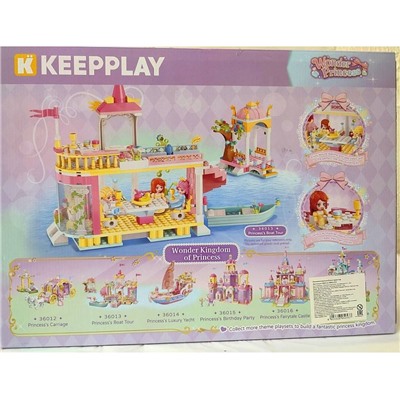 Конструктор 36013 Princess's Boat Tour 402 дет