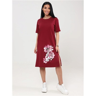 Туника Антуриум бордовый ИвК