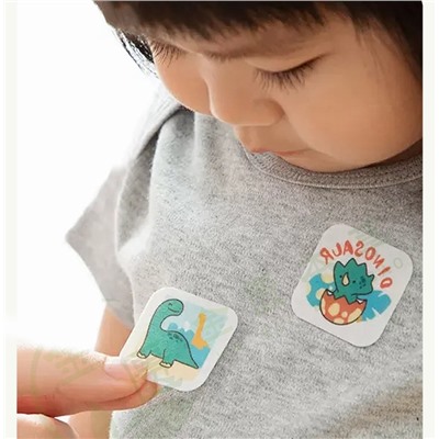 Наклейки от комаров и мошек с рисунками, набор 36 шт.