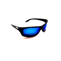 Мужские поляризационные - POLARIZED 3001 черный матовый синий