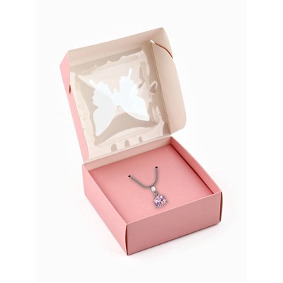 Коробка под бижутерию с окном «Бабочка», 7.5 х 7.5 х 3 см