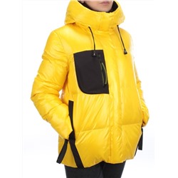 8329 YELLOW Куртка зимняя женская (200 гр. холлофайбера)