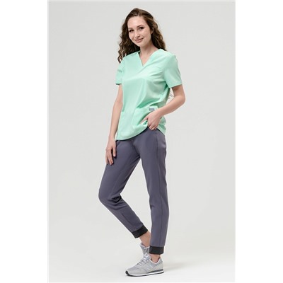 Брюки медицинские женские 1-02-05-0 / Silva Уголь (46)