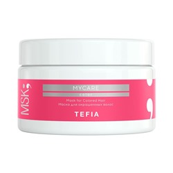 Маска для окрашенных волос, Mask for Сolored Hair, Mycare, TEFIA, 250 мл