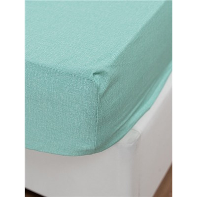 Постельное белье поплин Иваново (без пододеяльника) / Мята