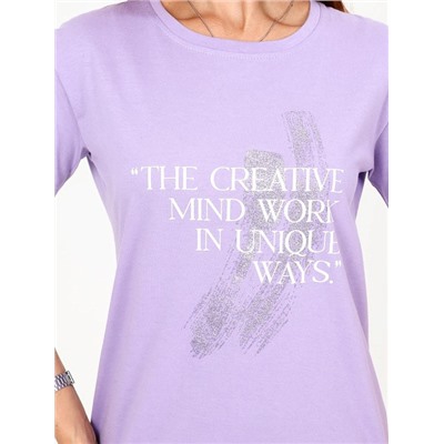 Туника Тетрамино сиреневый ИвК