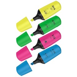 Текстовыделитель Berlingo "Textline HL100" мини, ассорти, 1-5мм