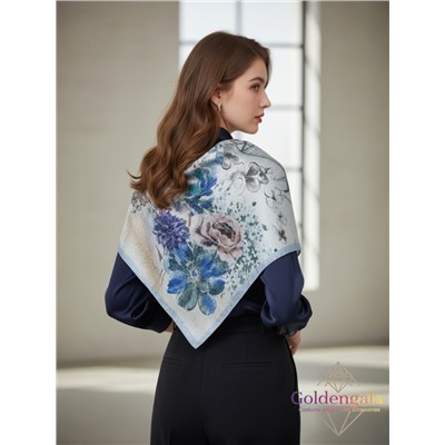 Платок из натурального шелка "Нежность прикосновения" Арт В1057/02