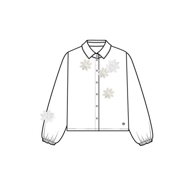 Блузка для девочки