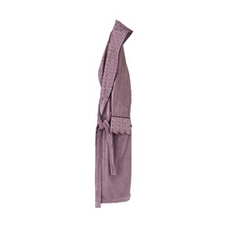 Халат Велюровый Женский (XL) Ella Pudra Bayan Bornoz Xlarge - EcoCotton