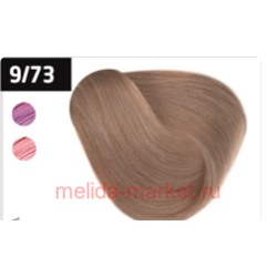 OLLIN SILK TOUCH  9/73 блондин коричнево-золотистый 60мл Безаммиачный стойкий краситель для волос