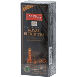 IMPRA. Royal Elixir. Рыцарь (бергамот и 1001 ночь) карт.пачка, 25 пак.